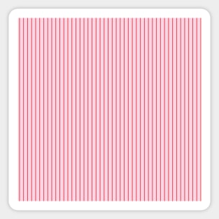 red and pink stripes, valentines day, red, pink, stripes, pattern Sticker